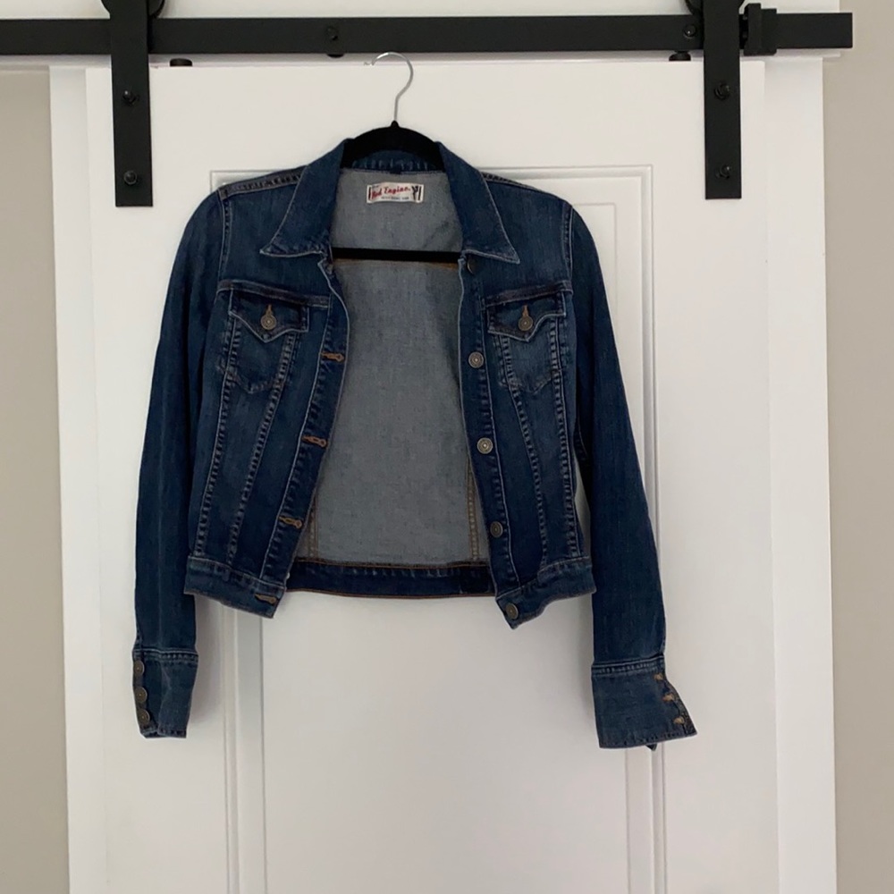 RED ENGINE JEAN JACKET